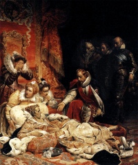 The Death of Queen Elizabeth I, by Paul Delaroche