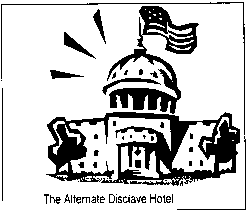 [ Picture of Whitehouse captioned The Alternate Disclave Hotel]