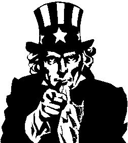 [Clipart of Uncle Sam]
